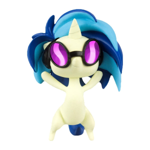 Officiële My little Pony chibi vinyl figure DJ pon3 vinyl scratch +/-5cm (geen speelgoed)